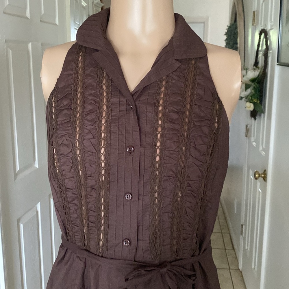 Depeche brown dress - Picture 2 of 7